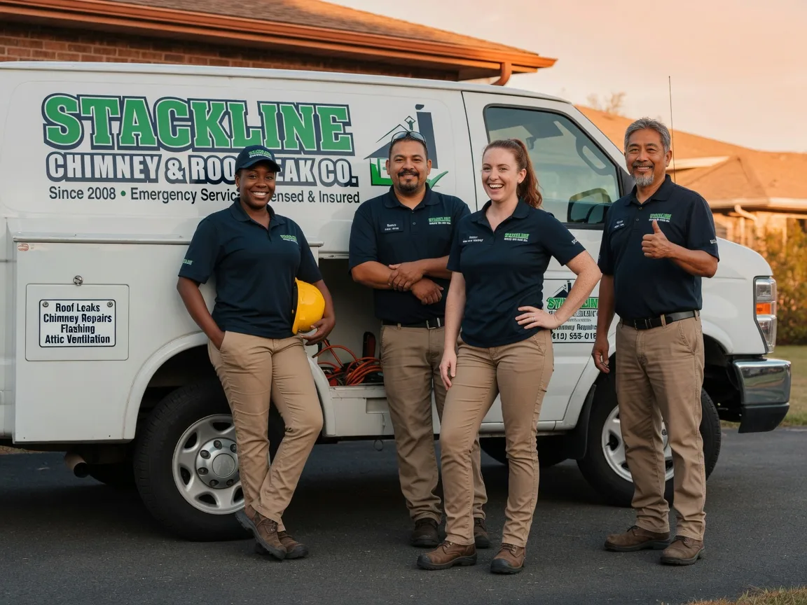 Chimney flashing repair company in Springfield, NE